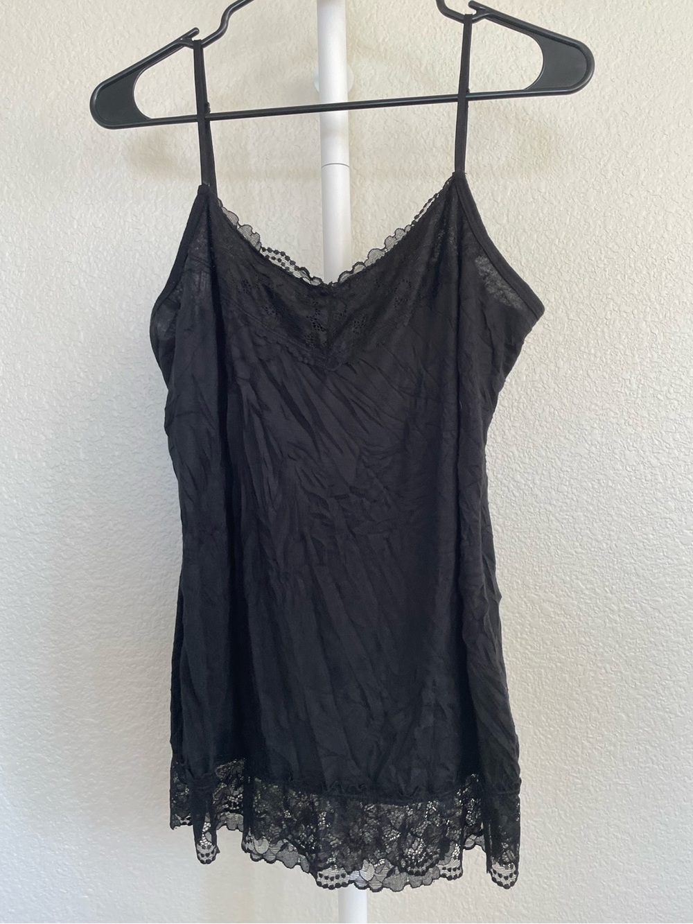 Maurice’s Black Lace Whimsygoth Layering Camisole Large